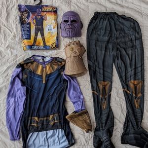 Thanos Infinity War Avengers Youth Child Halloween Costume Size L 12-14 BONUS!